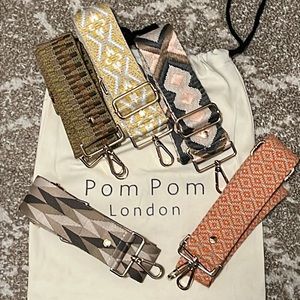 Pom Pom London strap collection w dust bag
